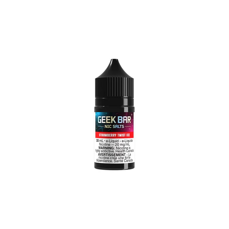 STRAWBERRY TWIST ICE BY GEEK BAR NIC SALTS %vape easy%%vape%