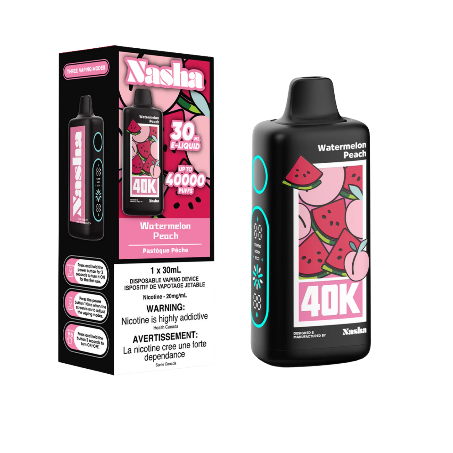 Nasha 40K Disposable