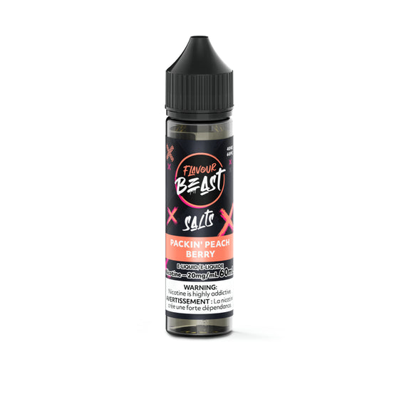 Flavour Beast E-Liquid - Packin' Peach Berry 60ML