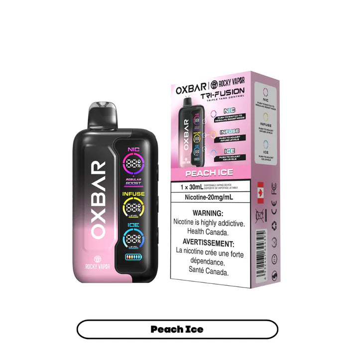 Rocky Vapor Oxbar Tri Fusion 30ml Disposable %vape easy%%vape%