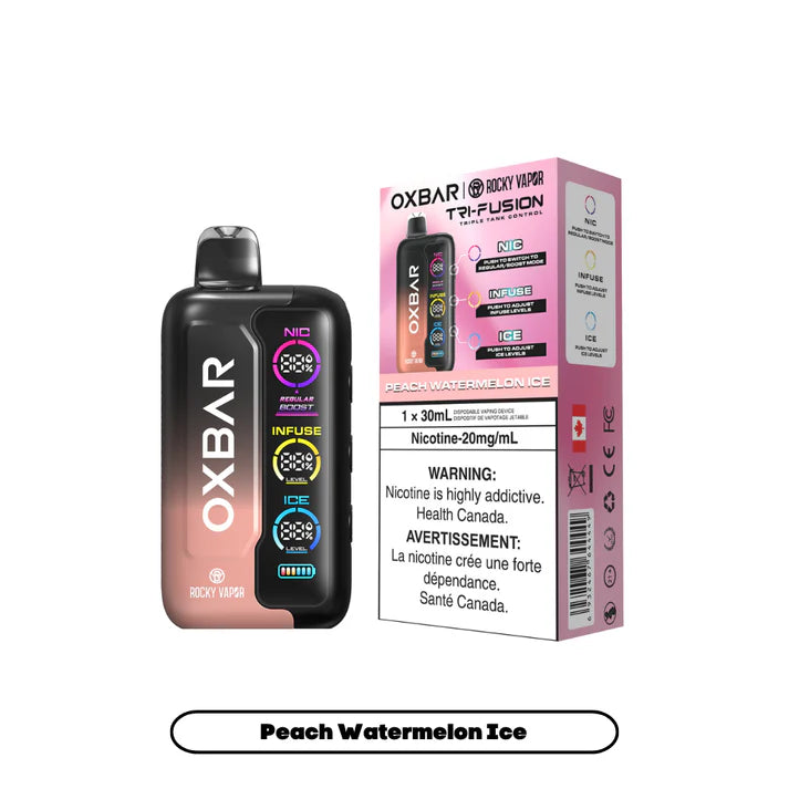 Rocky Vapor Oxbar Tri Fusion 30ml Disposable %vape easy%%vape%