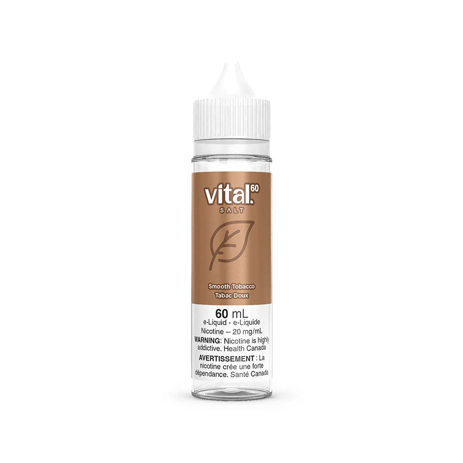 SMOOTH TOBACCO BY VITAL 60 SALT %vape easy%%vape%