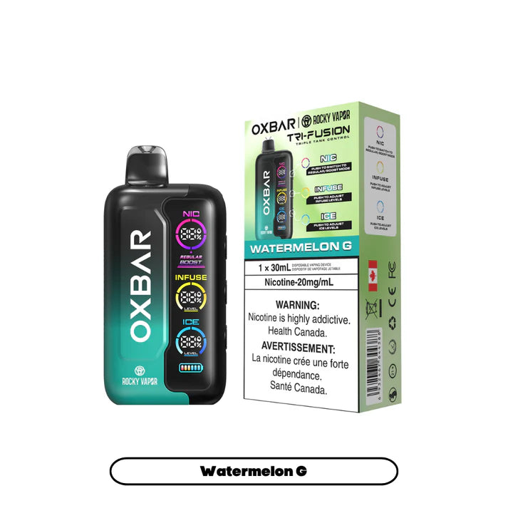 Rocky Vapor Oxbar Tri Fusion 30ml Disposable %vape easy%%vape%