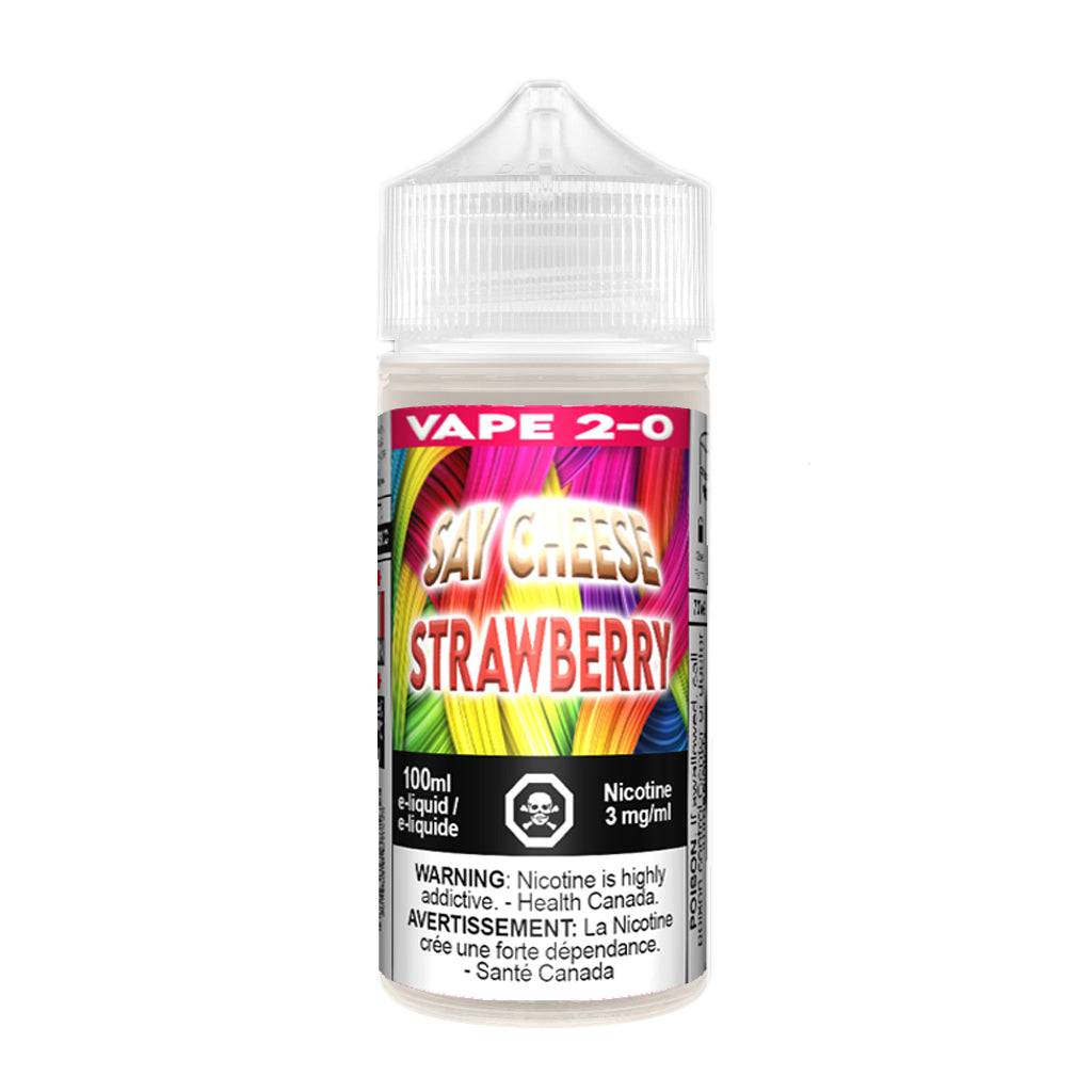 Vape 2-0 100ml - Say Cheese Strawberry %vape easy%%vape%