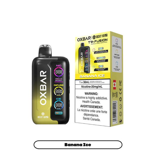 Rocky Vapor Oxbar Tri Fusion 30ml Disposable %vape easy%%vape%