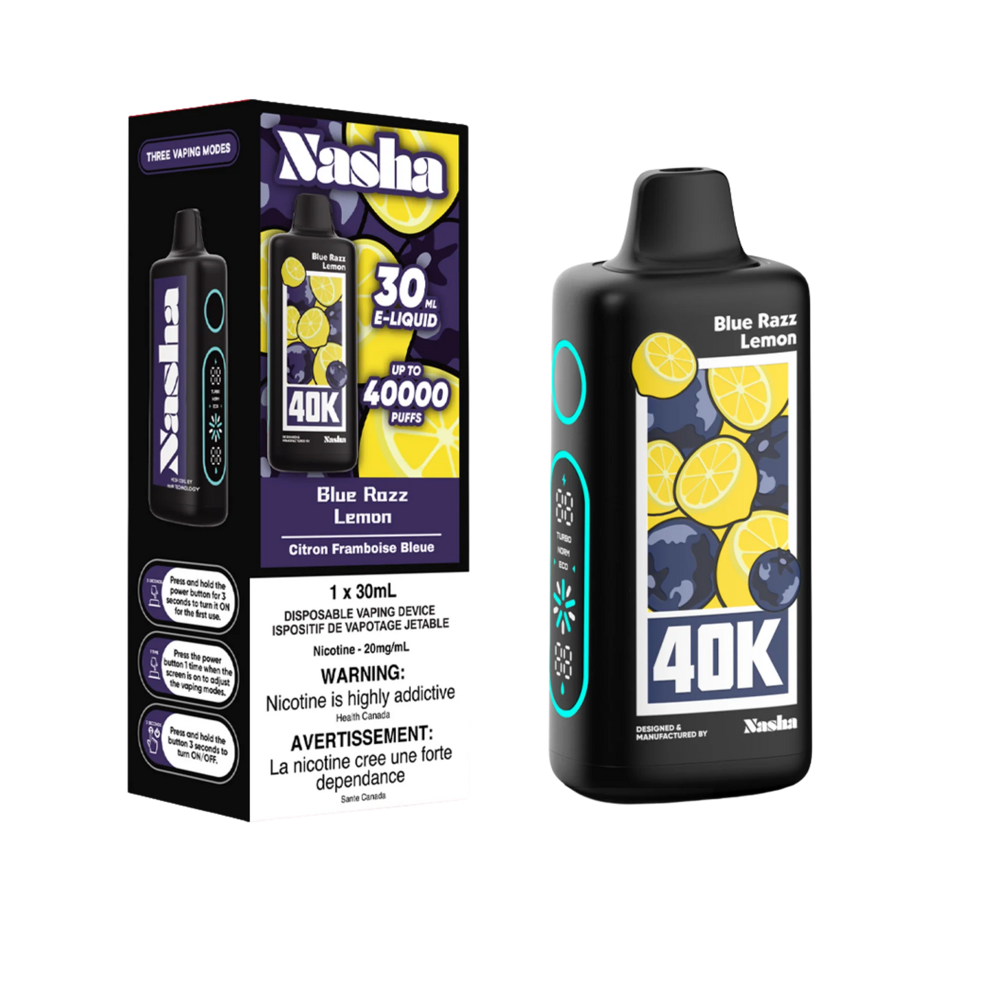 Nasha 40K Disposable