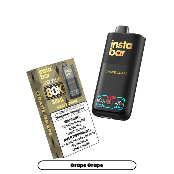 Insta Bar 80k Puff Rechargeable Disposable