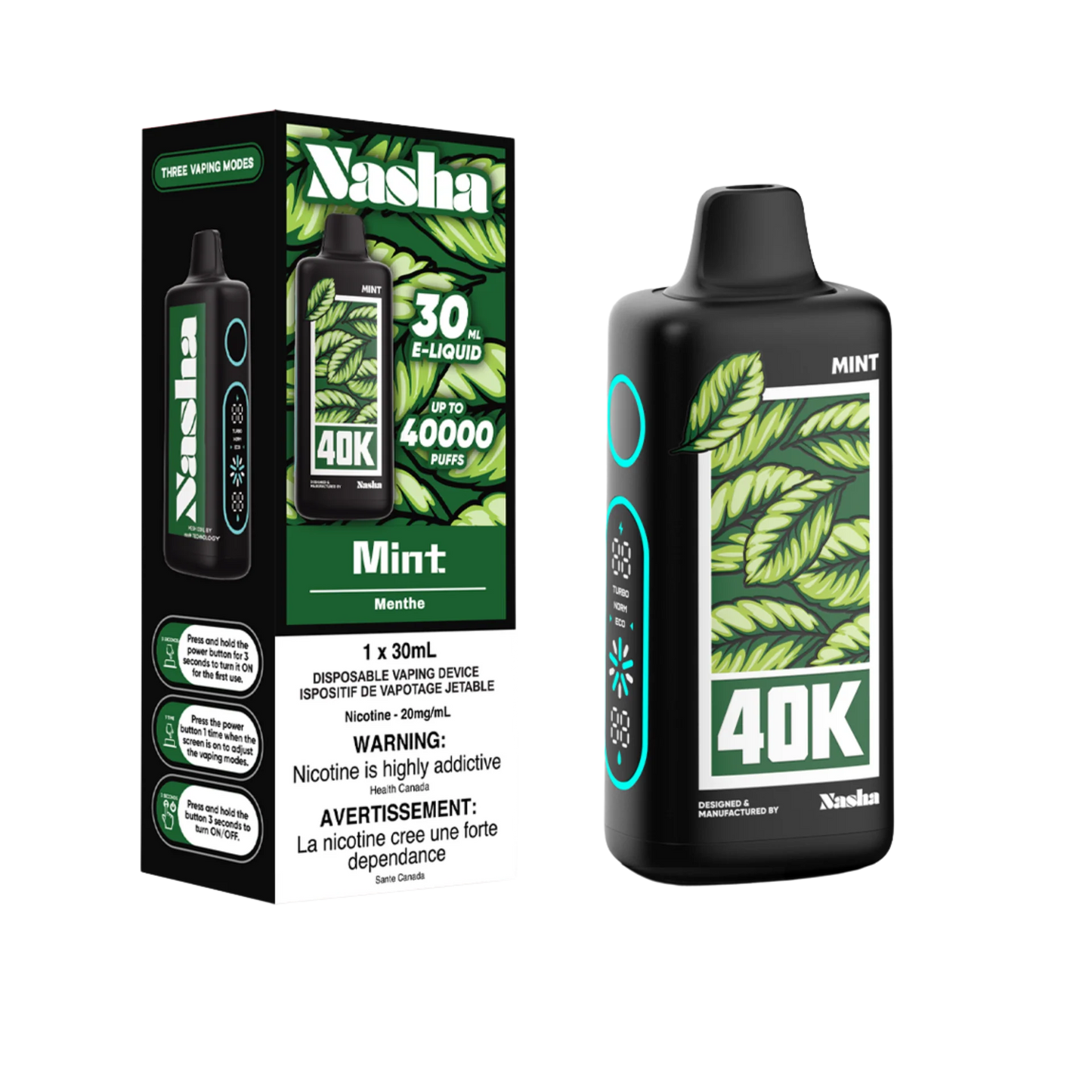 Nasha 40K Disposable