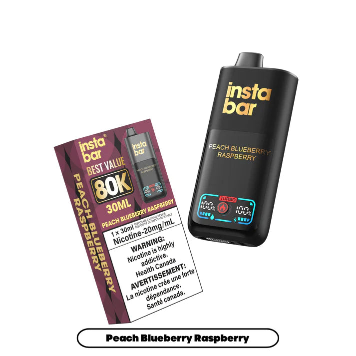 Insta Bar 80k Puff Rechargeable Disposable