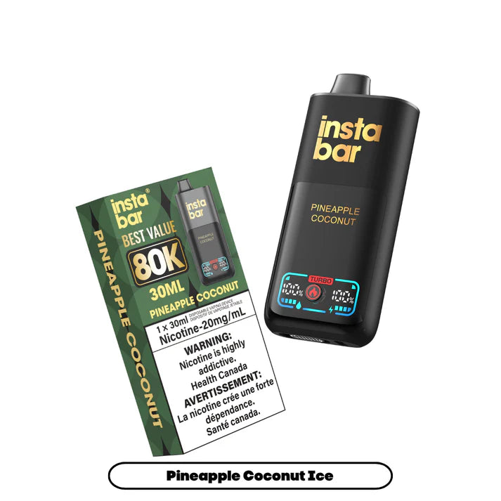 Insta Bar 80k Puff Rechargeable Disposable