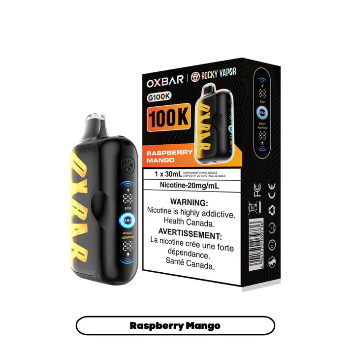 Rocky Vapor Oxbar G100K Puff Disposable %vape easy%%vape%