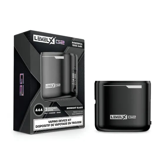 Level X Boost G2 Base 1000 Device Kit - Midnight Black PROMO FREE WITH POD