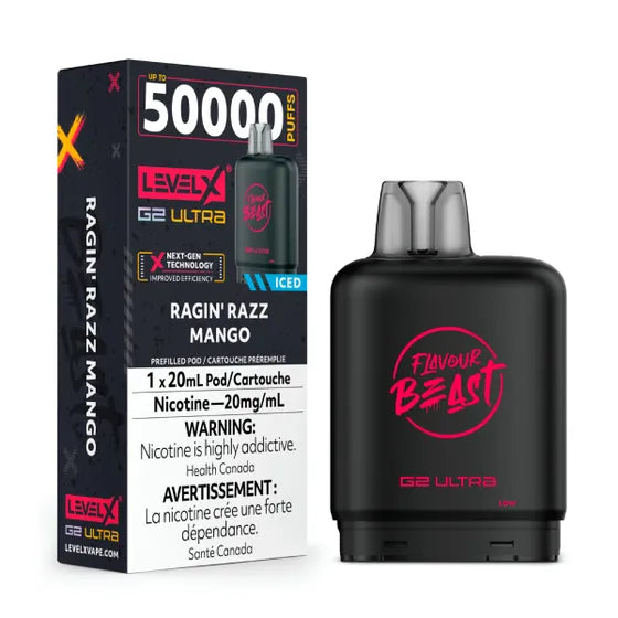 Level X Flavour Beast G2 Ultra 50K Pod