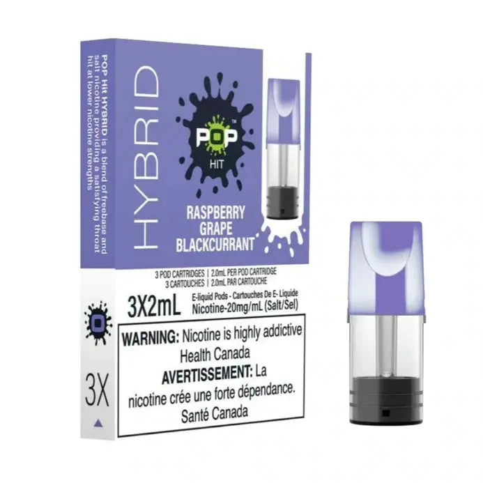 Pop Pods Hybrid 2% - Raspberry Grape Blackcurrant %vape easy%%vape%