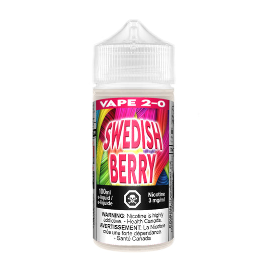Vape 2-0 100ml - Swedish Berry %vape easy%%vape%