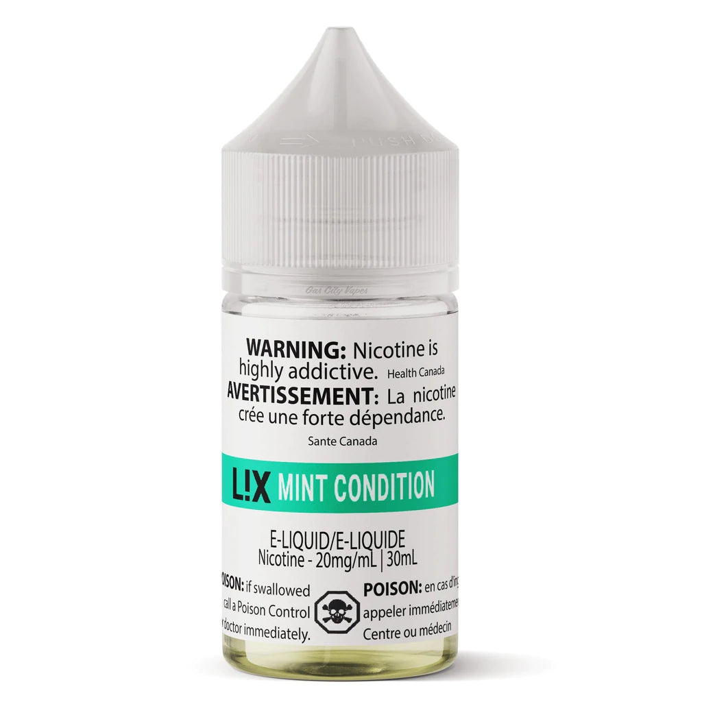 LIX NIC SALT - MINT CONDITION %vape easy%%vape%